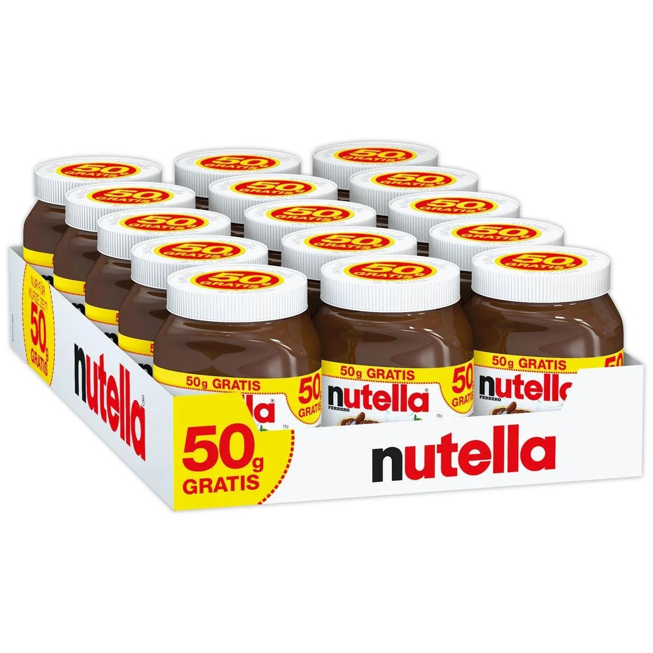 Шоколадна паста Nutella 500 г Німеччина (15 шт/1 уп)