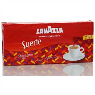 Кава мелена Lavazza Suerte 250 г Італія