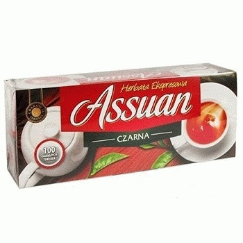 Assuan Czarna – чорний чай (в пакетах), 100 шт. Польща