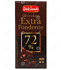 Шоколад чорний Dolciando Cioccolato Extra Fondente 100 г Італія, фото 2