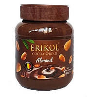 Шоколадная паста Erikol Almond с миндалем 400 г Бельгия