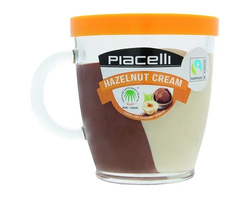 Шоколадна паста двоколірна Piacelli Hazelnut Cream 300 г Австрія