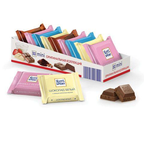 Набір міні-шоколад Ritter Sport Mini «Оригінальна колекція» 150г. Німеччина
