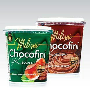 Шоколадно-горіхова і шоколадна паста (крем) Chocofini (Чокофини) Польща 400г (24 шт/2 уп)