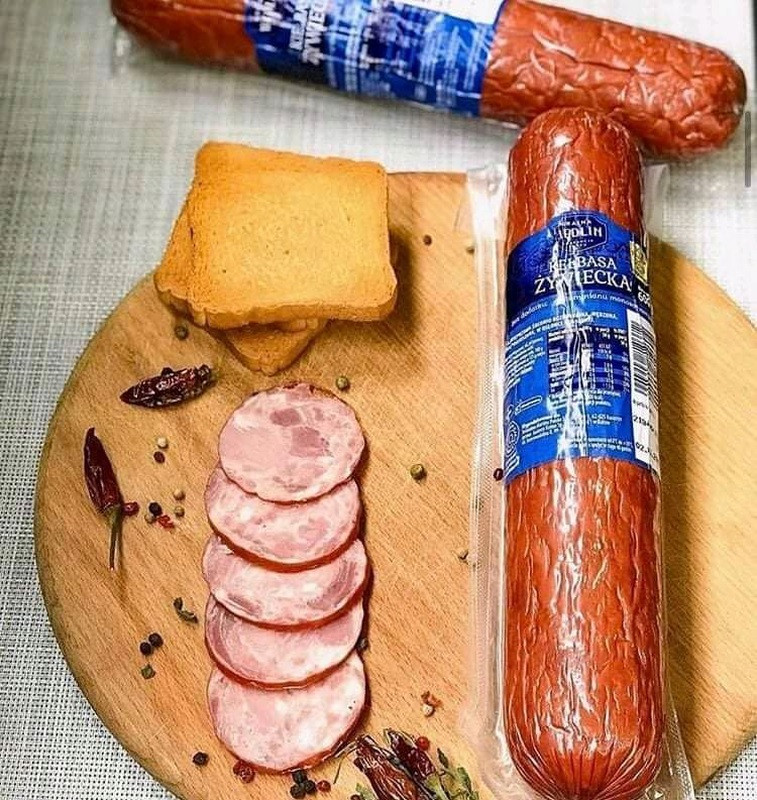 Ковбаса Живецька Zywiecka Kielbasa Wedlin 600 г Польща (3 шт./1 уп)
