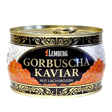 Ікра червона лососева горбуші ТМ Lemberg 500 гр, фото 1