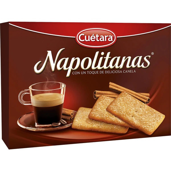 Хрустке печиво з корицею Cuetara Napolitanas 500 г Іспанія