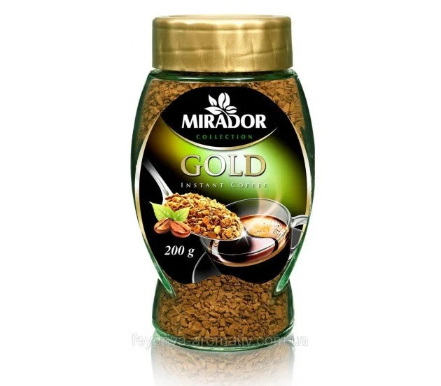 Кава розчинна Gold Collection Mirador 200 г Польща