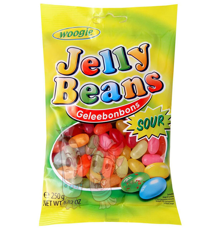 Цукерки Woogie Jelly Beans Sour 250 гр. Австрія