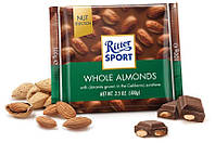 Ritter Sport Chocolate Whole Almonds, 100 гр. Німеччина