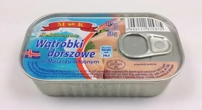 Печінка тріски M & K у власному соку 115 г Польща