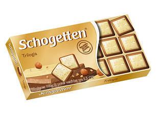 Шоколад Schogetten Trilogia Шогеттен Трилогія Німеччина 100 г
