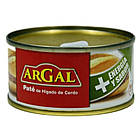 Паштет із свинячої печінки Argal Pate de Higadode Cerdo без глютену крупного помелу спайка 3x83 м Іспанія(3шт/1уп, фото 8