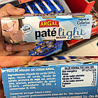 Паштет із свинячої печінки Argal Pate Light низькокалорійний без глютену спайка 3x80 м Іспанія (3шт/1 уп), фото 5