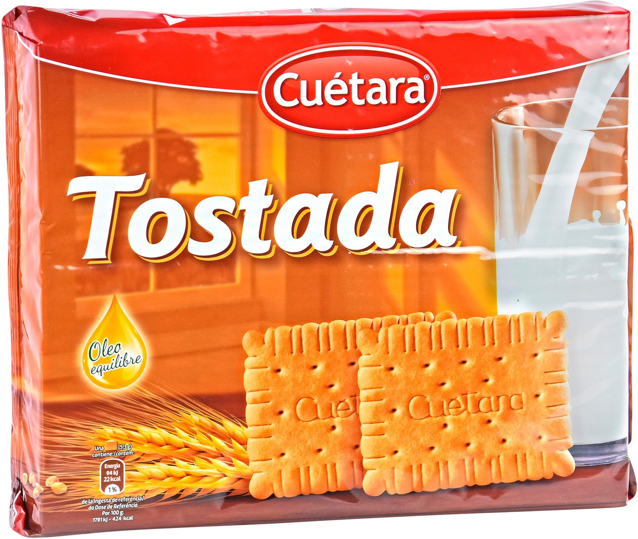 Печиво галетне Cuetara Tostada 800 г Іспанія (3 шт./1 уп)