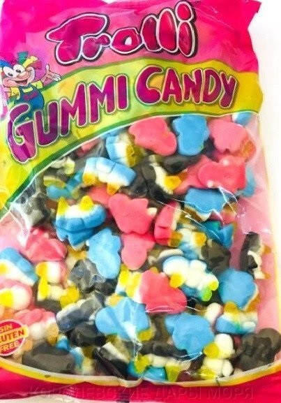 Желейные конфеты Trolli Gummi Candy Pingummi Пингвины 1000 г Германия - фото 1 - id-p1389288051