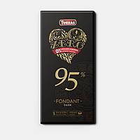 Шоколад черный Torras Dark Fondant 95% какао без сахара без глютена 100 г Испания (опт 3 шт)
