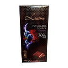 Шоколад чорний Luximo з чорницею 70 % какао 100 г Польща, фото 8