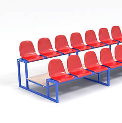 Трибуна на 8 місць 2 яруси без навісу