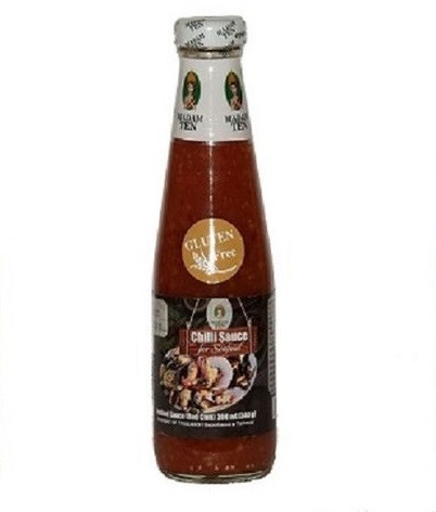 Соус чилі для морепродуктів Madam Ten Chilli Sauce for Seafood БЕЗ ГЛЮТЕНУ 300 мл Тайланд, фото 1