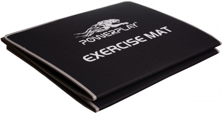 Килимок для йоги складаний PowerPlay 4013 Black (110369) Фірмовий товар!