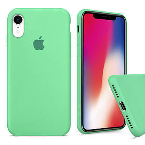 Чохол накладка xCase для iPhone XR Silicone Case Full spearmint