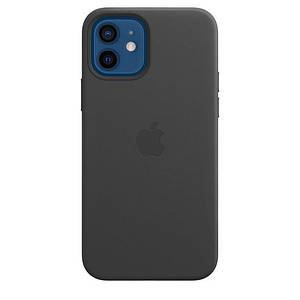 Чохол накладка xCase для iPhone 12 Mini Leather case with Full MagSafe Black