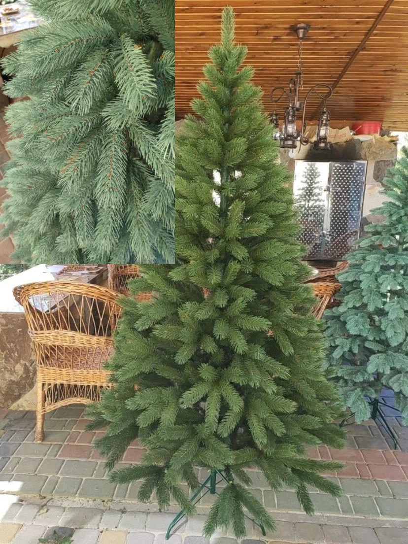 Ялинка штучна Лита "Буковельська" зелена 1,8 м