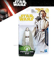 Star Wars Force Link 2.0 Luke Skywalker Jedi Master Figure E1728 E0323 Hasbro Зоряні війни Люк Звездные войны