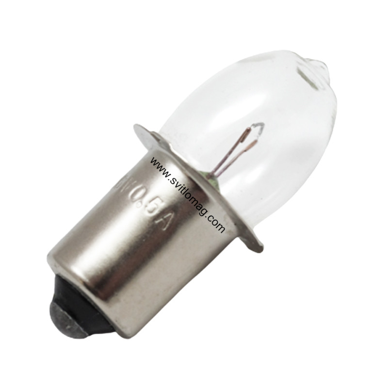 Лампа розжарювання мініатюрна криптонова 4,8v 0,5a EMOS PX13.5S