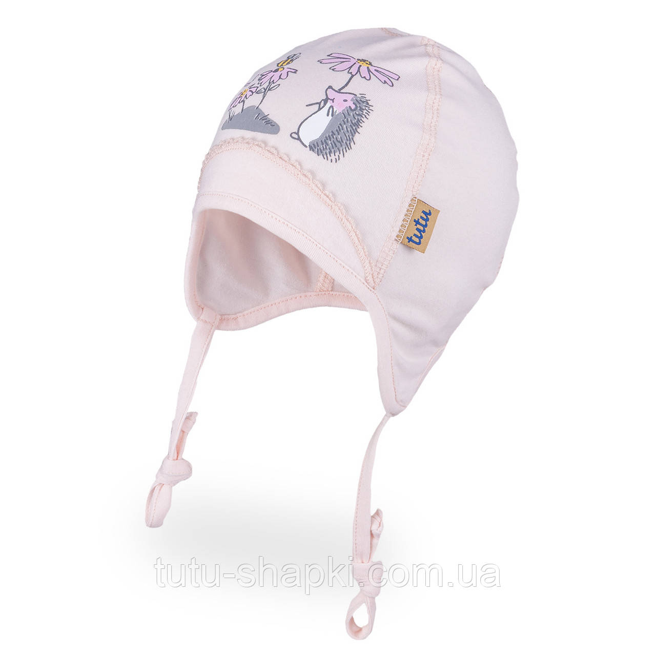 Трикотажна шапочка для дівчинки TuTu арт.3-005424 (38-42, 42-46)