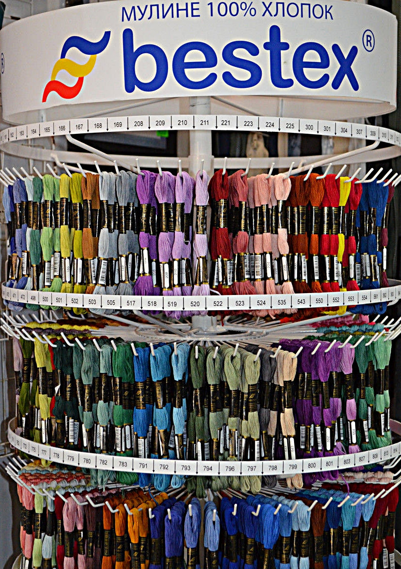 Муліне для вишивання Bestex 100% бавовна - фото 1 - id-p178101074