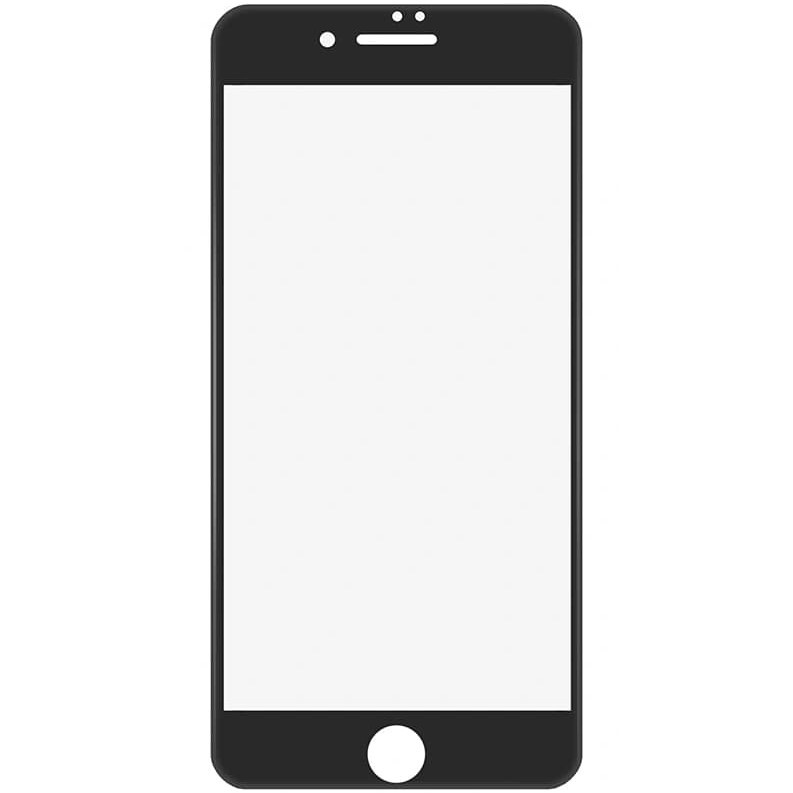 Захисне скло HYBRID для iPhone 7 Plus, 8 Plus чорне