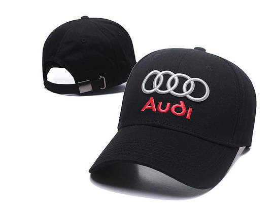Кепка бейсболка Audi Чорна, фото 1