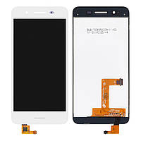 Дисплей Huawei GR3 2015, P8 Lite Smart (TAG-L01), Enjoy 5s, с тачскрином, Original PRC, White