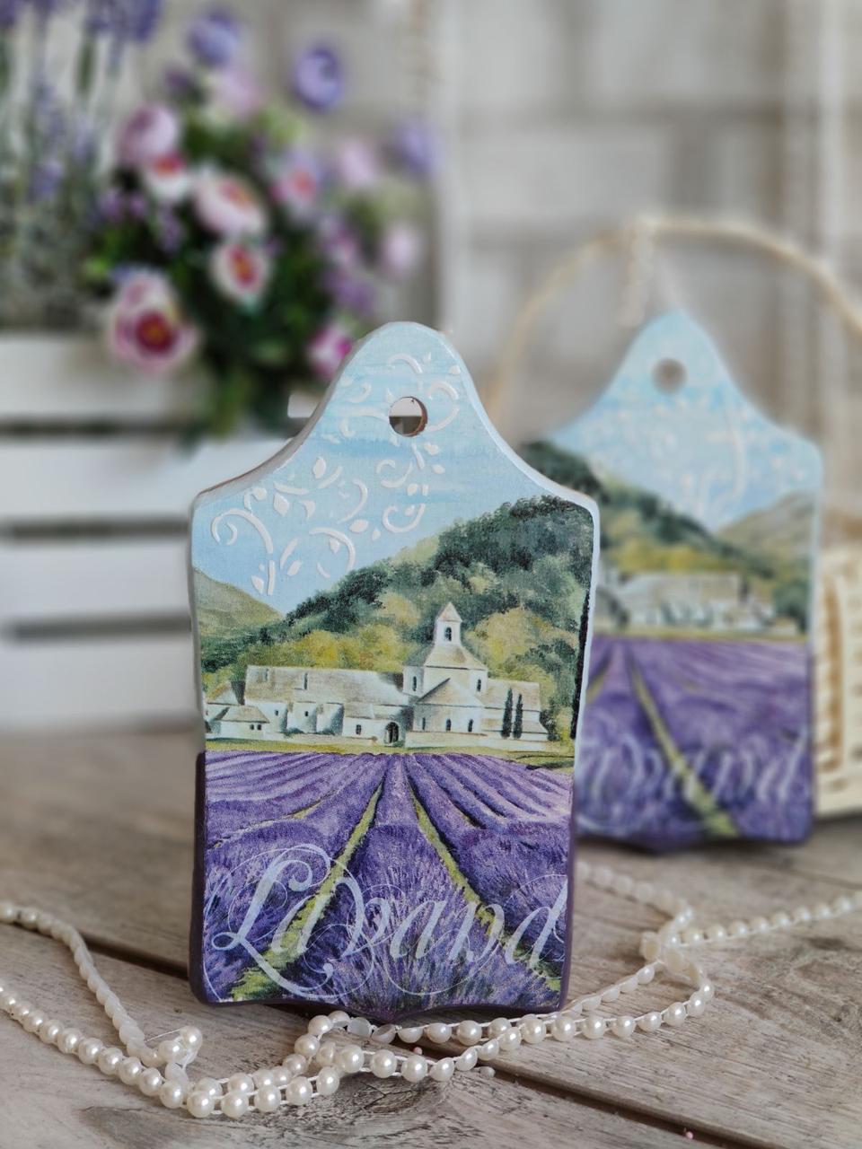 Дошка кухонна із дерева, для декору, h-22см великодній декор, фото 1