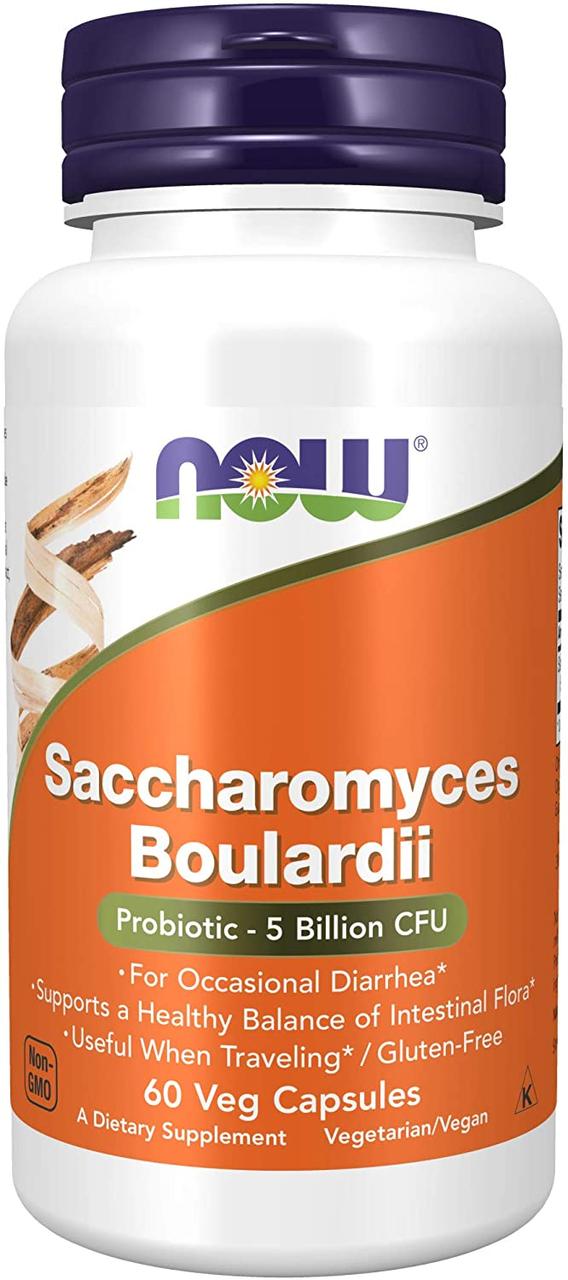 Now Foods Saccharomyces Boulardii 60 капсул