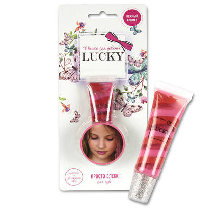 Блиск для губ Lukky Суфле полуничне 13 мл (T11944)