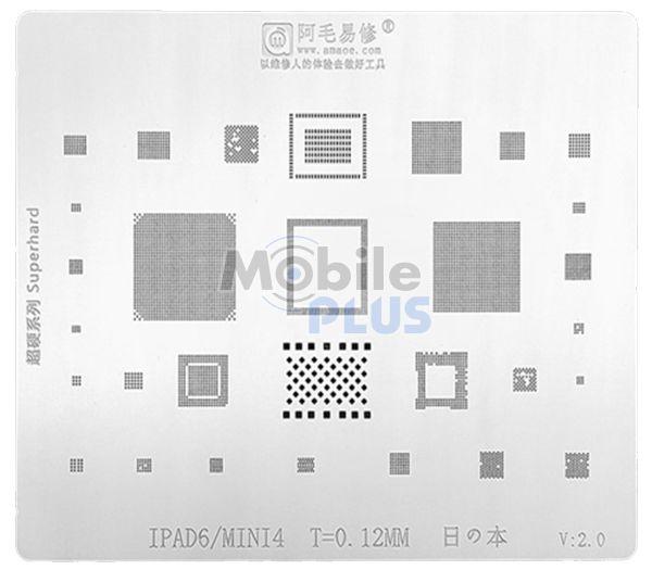 Трафарет BGA AMAOE для iPad 6, Ipad Mini 4