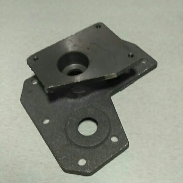 Плита кріплення гідронасосу на мототрактор (під 3 болти) - MT, фото 1