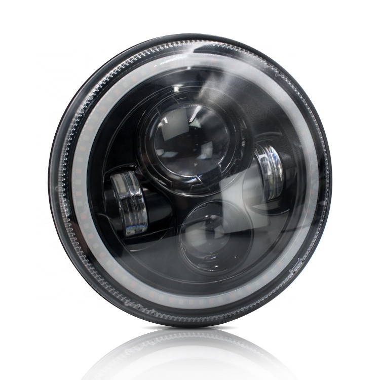 Фара головного світла LED 40W (ближній + дальній + ходові вогні) 7 дюймів