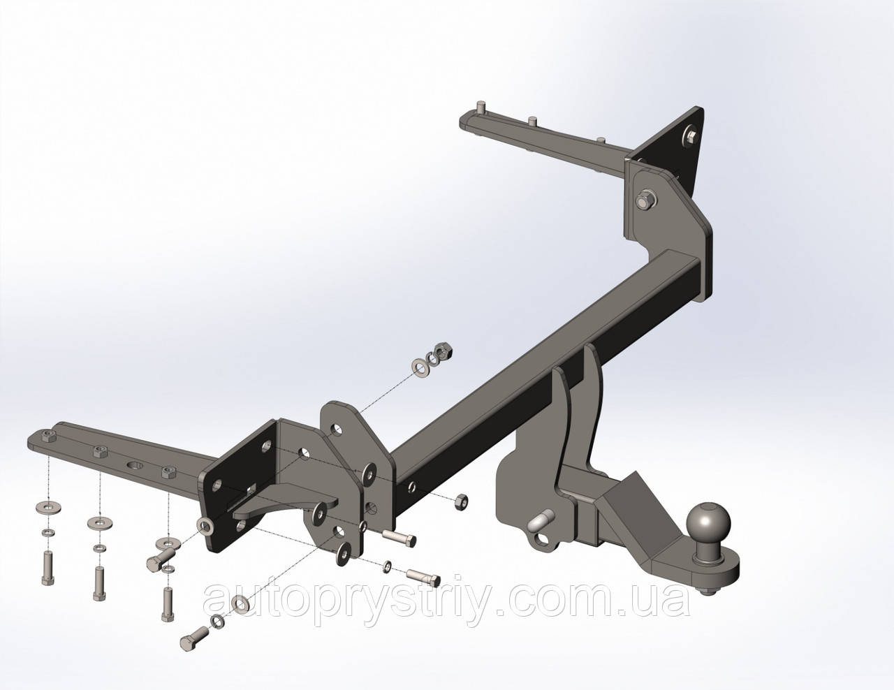 Фаркоп - Subaru Forester SK USA Кросовер (2018-2020) вставка під квадрат