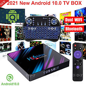 Смарт-ТВ-приставка SmartTV H96 Max 2gb/16gb Android TV box + клавіатура