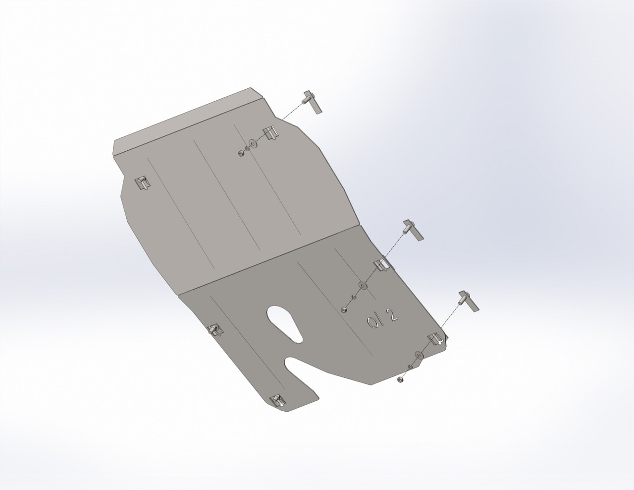 Захист двигуна та КПП Opel Insignia (2008-2017) V - 1.8; 2.0