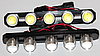 Денні ходові вогні 5 LED DIY 2x6W (яскраве біле холодне світло), фото 6