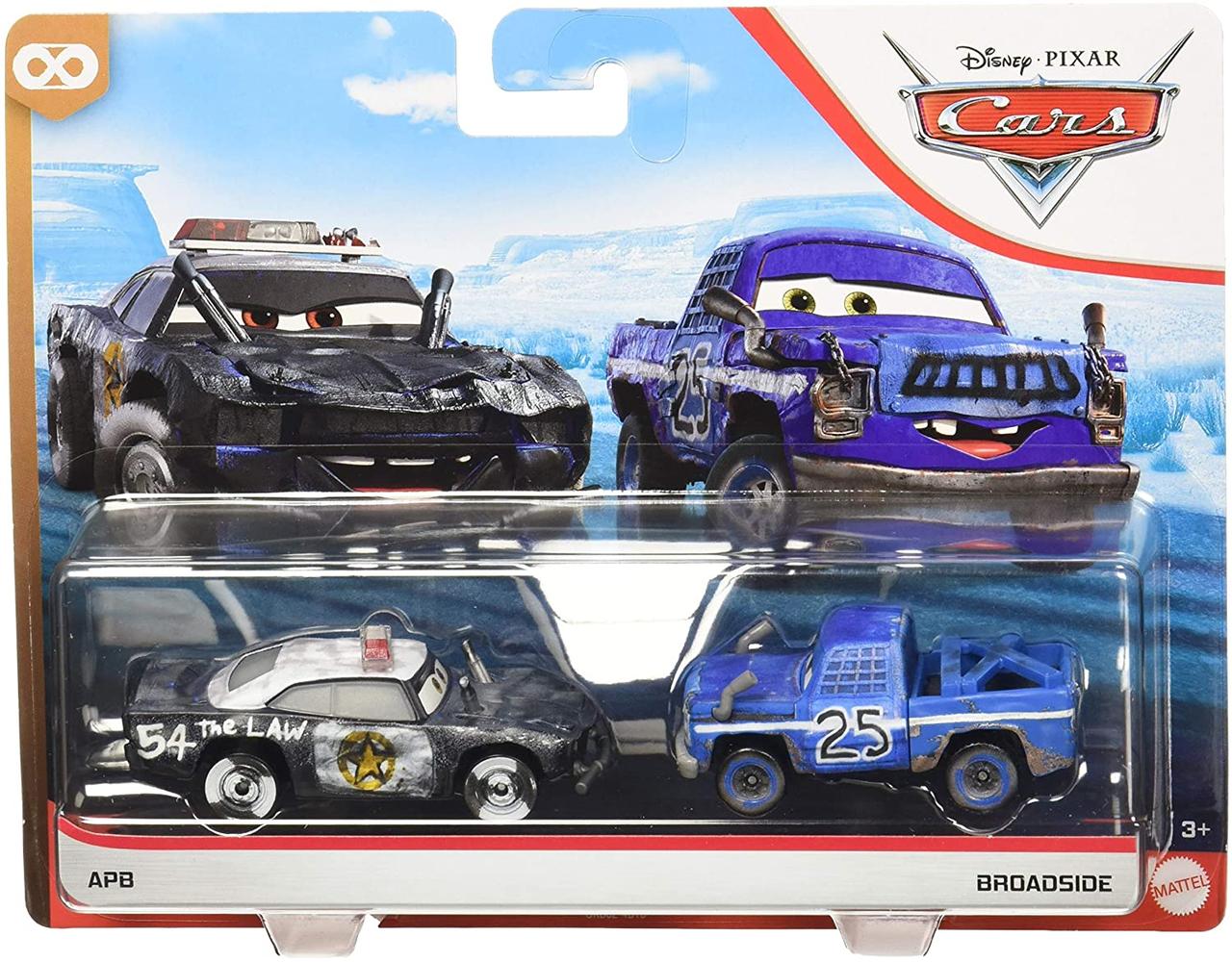 Тачки 3: Копкар и Бортач (APB & Broadside 2-Pack) Disney Pixar Cars от Mattel