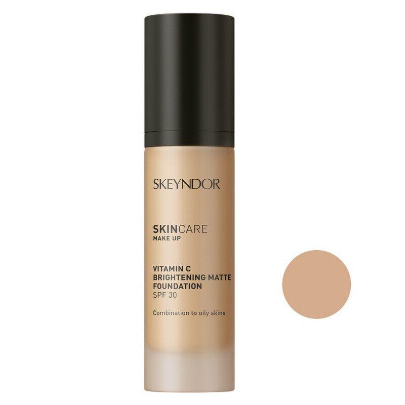 Матууюча  основа для макіяжу з вітаміном С SPF30 тон 01 Skeyndor Skincare Make Up Vitamin C Brightening Matte