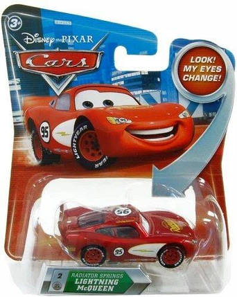 Тачки 1: Блискавка Маквин Радіатор Спрінгс (Lightning McQueen Radiator Springs) Disney Pixar Cars від Mattel, фото 2