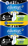 Гигиенические прокладки Always Ultra Night Deo 5 12 шт