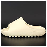 Мужские / женские шлепанцы Adidas Yeezy Slides Bone, бежевые шлепки адидас изи слайд сланцы унисекс
